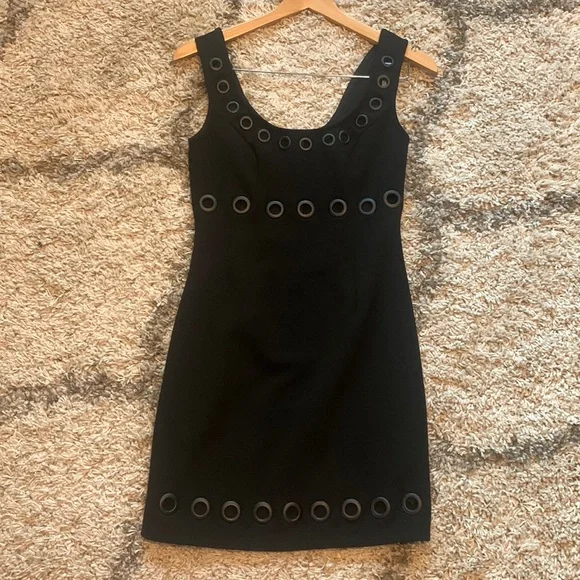 Topshop Dress Black Size 4 - Picture 2 of 6